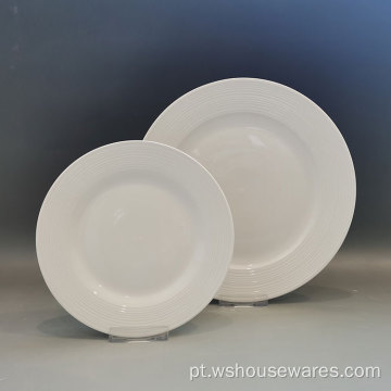 Wholesale porcelana branco porcelana cerâmica